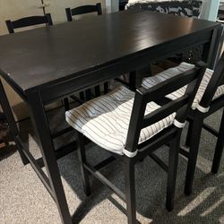 Free ! Ikea Bar Height Table & Chairs