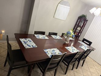 Dining Table With 8 Chairs