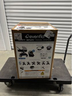 Evenflo Shyft Intuiti Travel System LiteMax NXT Car Seat & Stroller with SensorySoothe