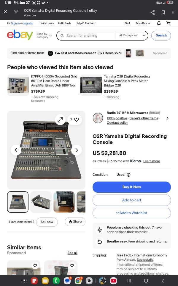 Yamaha 02R DIGITAL R E CORDING CONSOLE