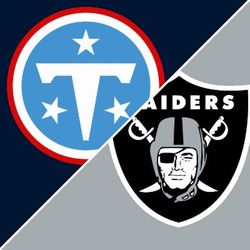 Las Vegas Raiders vs Tennessee Titans