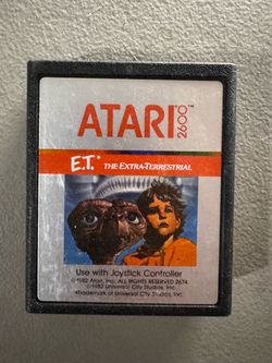 UNTESTED! Atari E.T. The Extra-Terrestrial (Atari 2600 ) Game Cartridge