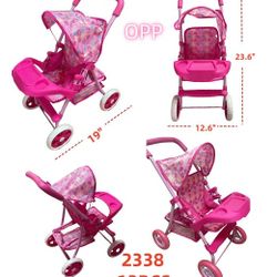 Pink Stroller Toy For Kids