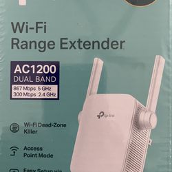 TP-LINK AC1200 RE Mbps Wi-Fi Dual Band Range Extender