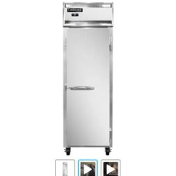 Continental Refrigerator 1R-N 26" Solid Door Reach-In Refrigerator