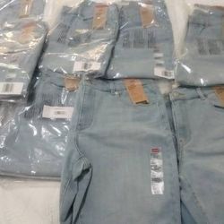 20 Pairs Of Men's & Women's Brand New Levis Jeans Package Deal 