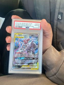 Mewtwo and Mew Tag Team Promo PSA 10