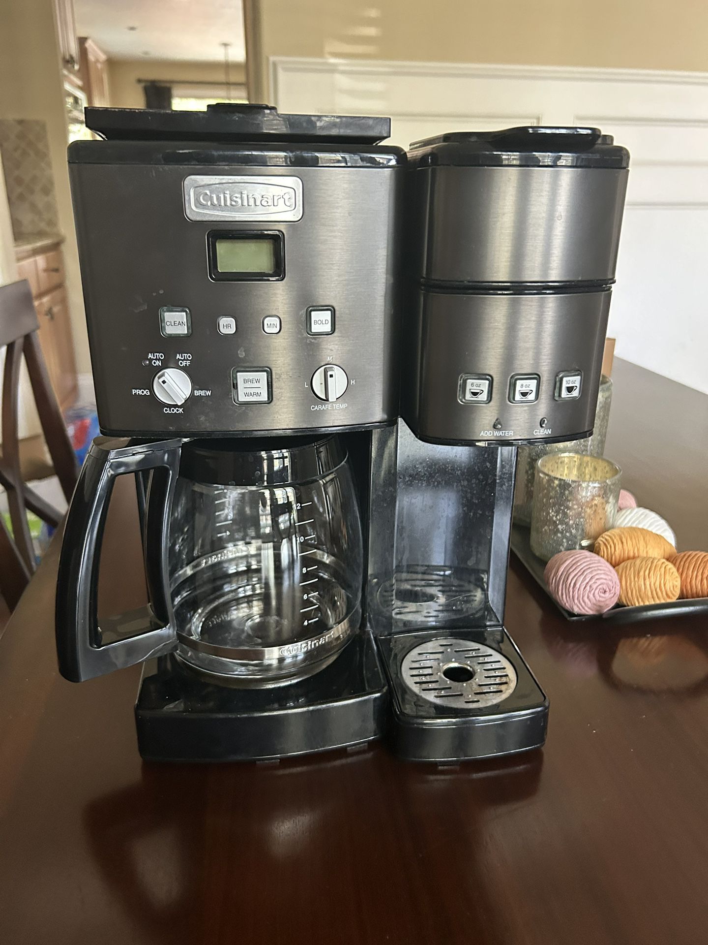 Cuisinart 2 in1 Coffee Machine  With Coffee Grinder 