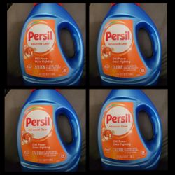 4 PERSIL ADVANCED CLEAN OXI POWER ODOR FORMULA 20 LOADS/34oz BOTTLES FOR $20/$20 POR LOS 4