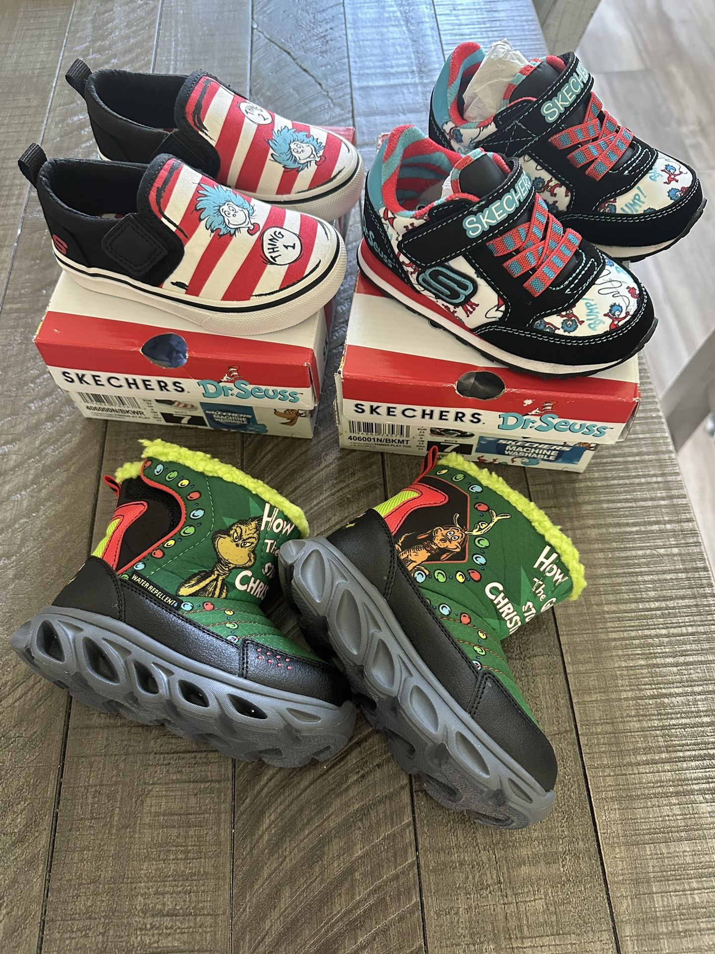 Dr Seuss Toddler Shoes-Size 7