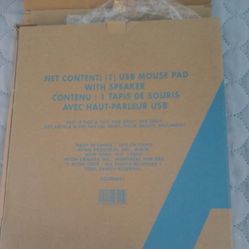 USB Mouse Pad And Speaker 