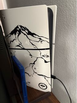 GHOST OF YOTEI BLACK EDITION CONSOLE WITH BOTH CONTROLLERS