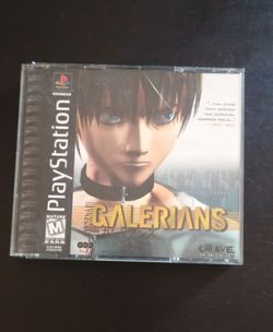 Galerians PlayStation 1 game"read description"
