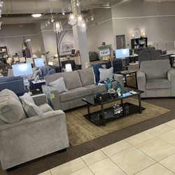 Alshey Brand  Gray Sofa  Set