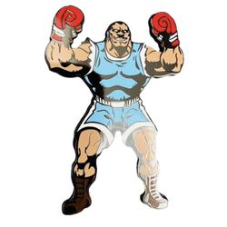 Udon Pin Balrog Street Fighter II Turbo Winning Pose Lucky Draw