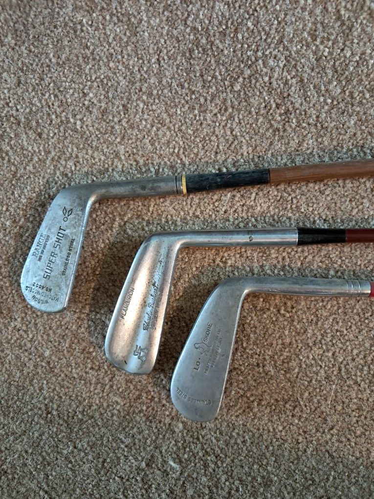 Vintage Wedge Golf Clubs