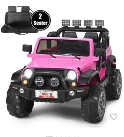 Toy electric jeep