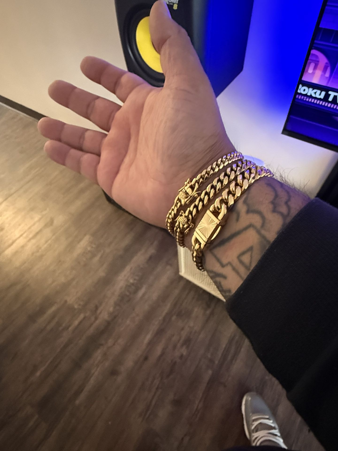 Cuban Link Bracelets • LIFETIME WARRANTY • 14k GOLD BOND