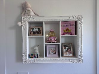 restoration hardware extra large vintage display shelf