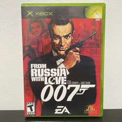 007 From Russia With Love Xbox Original CIB w/ Manual James Bond Video Game