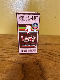 Licks for Dogs Skin and Allergy Supplement