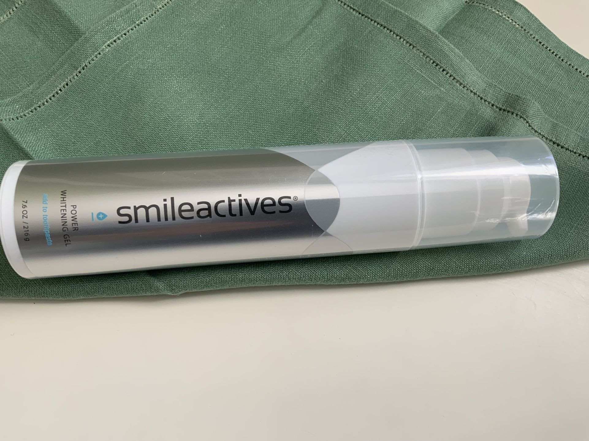 Smileactives Teeth Whitening Gel - 7.6 oz. SEALED BOTTLE LARGE SIZE