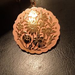 German Flower Pendant 