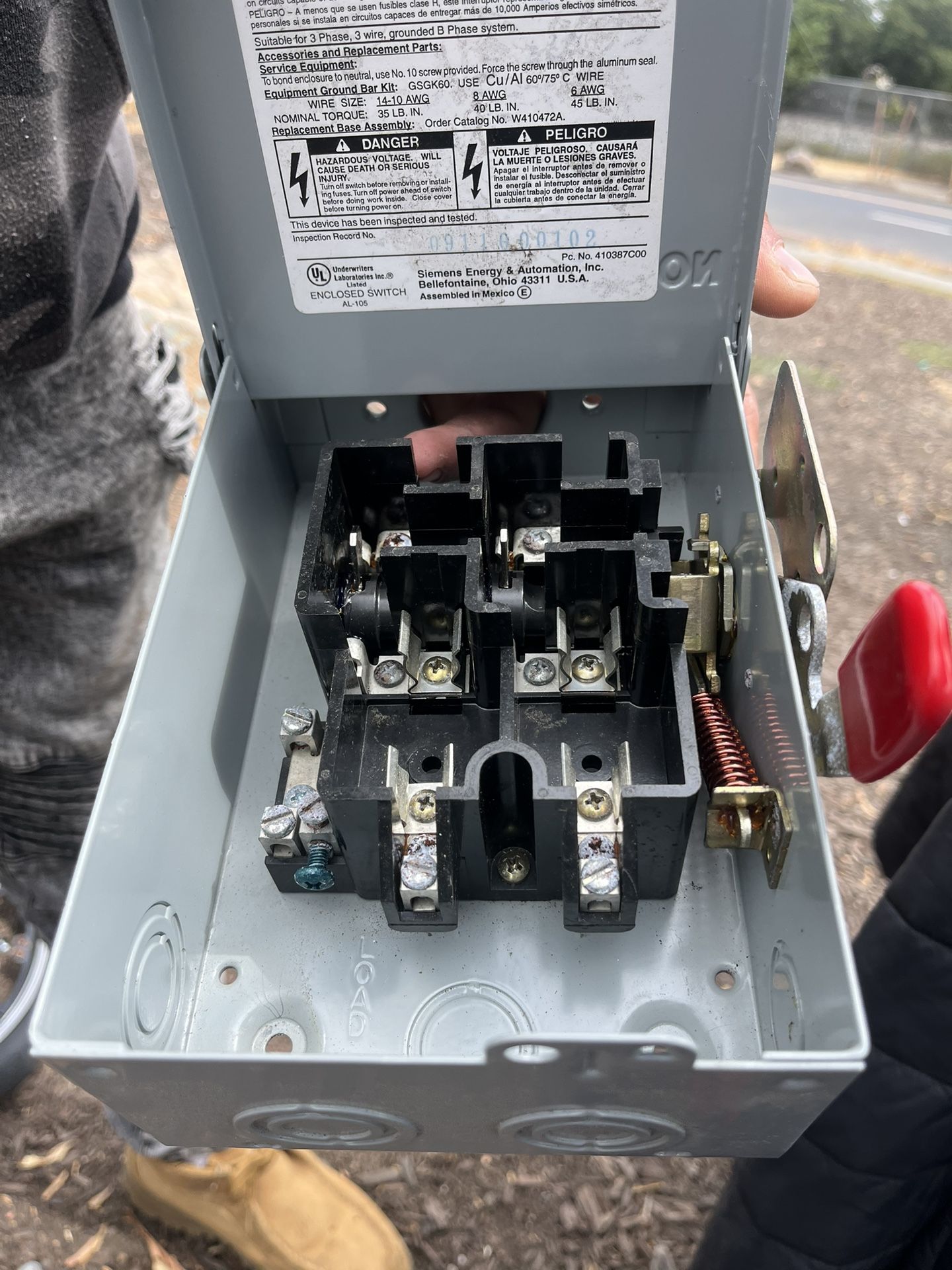 Siemens GF221N 30-Amp 2 Pole 240-volt Fused General Duty Safety Switches