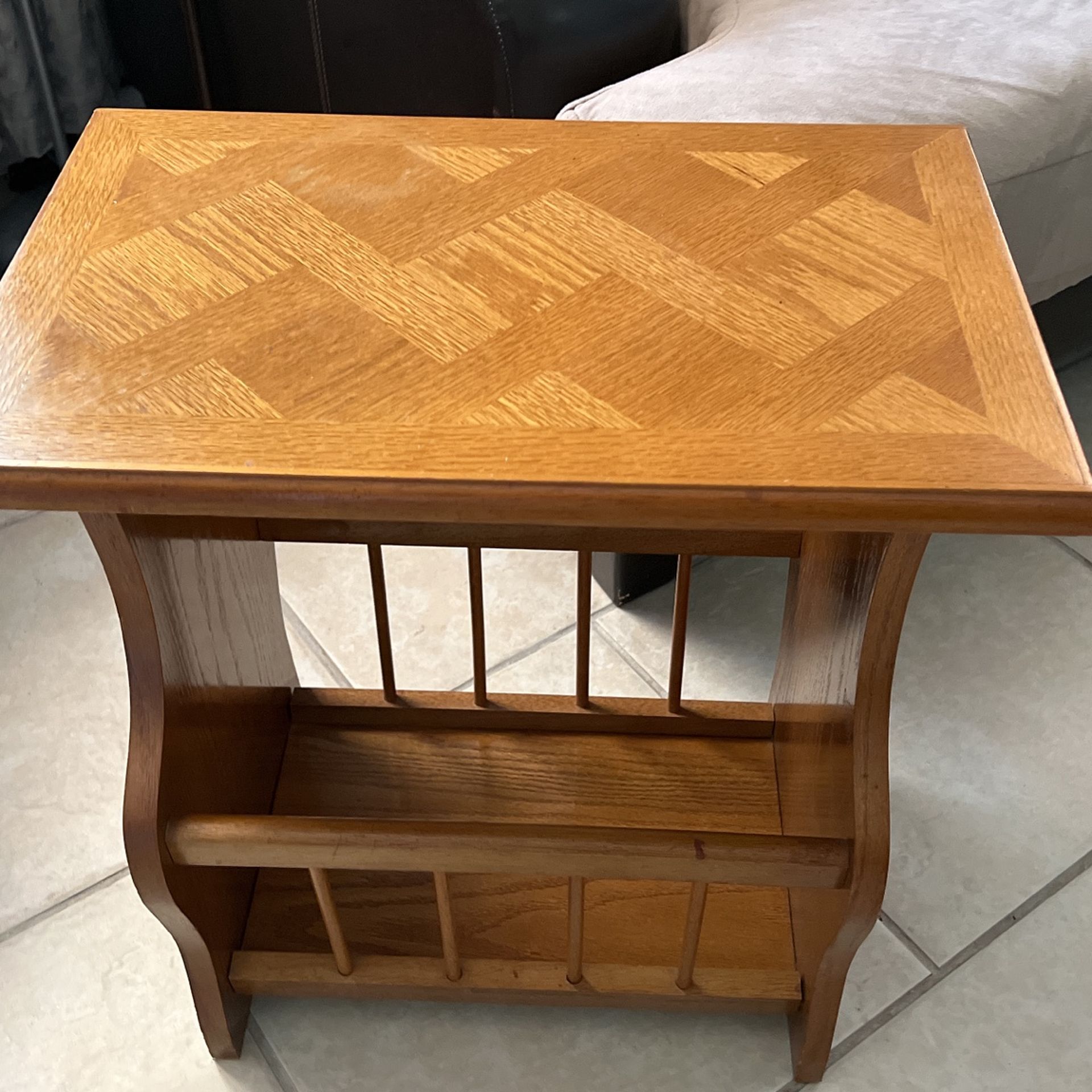 Nightstand Magazine Holder