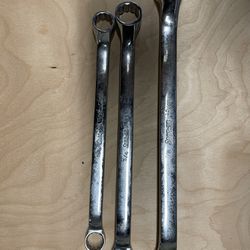 Snapon SAE Double Box End Wrench 3 Piece Set