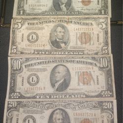 Hawaiian Silver Certificate Complete Collection