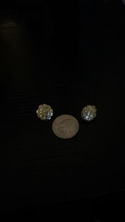 14k gold nugget earrings