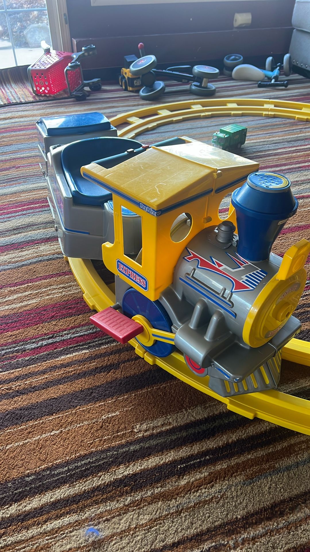 Ride on Santa Fe Train For Kids