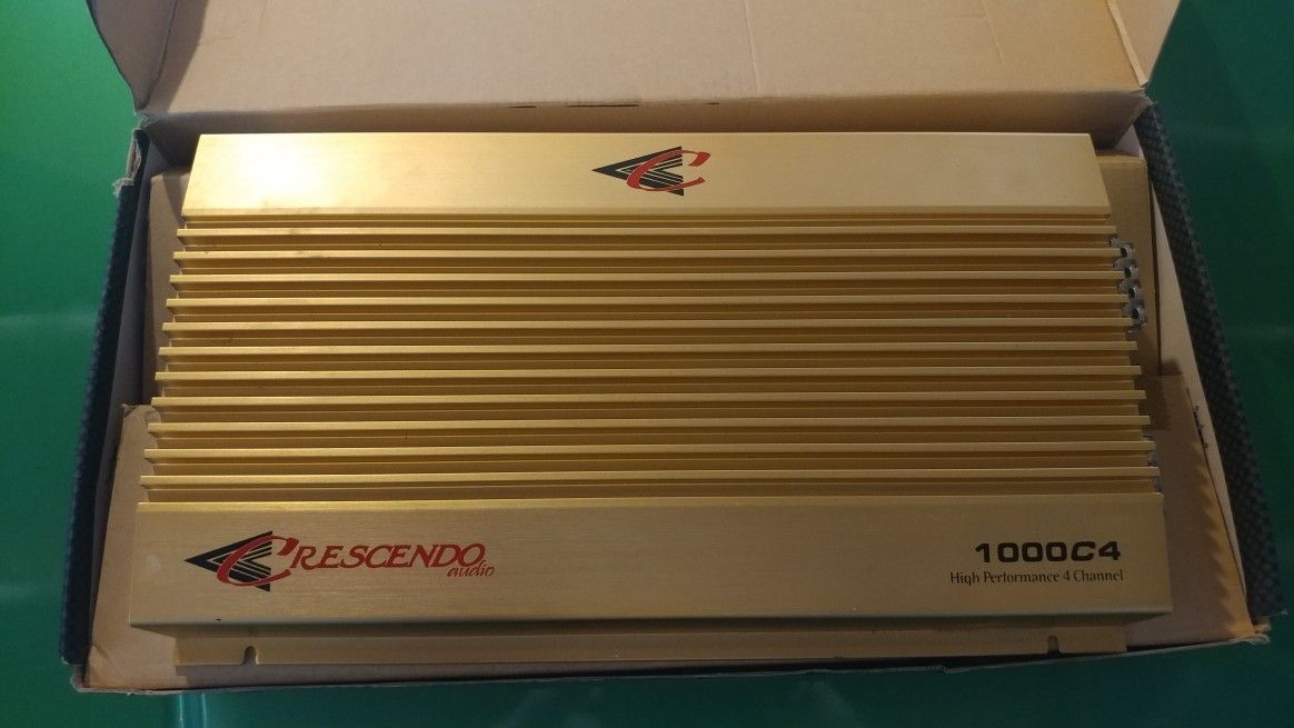 Crescendo 1000c4 amplifier