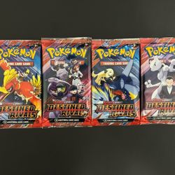 Pokémon Destined Rivals Booster Packs