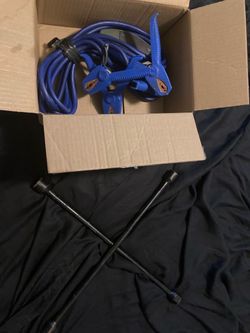 Jumper cables/ tire iron