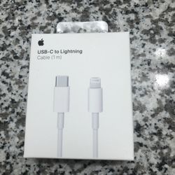 Apple usb c to lightning Box (no cable)