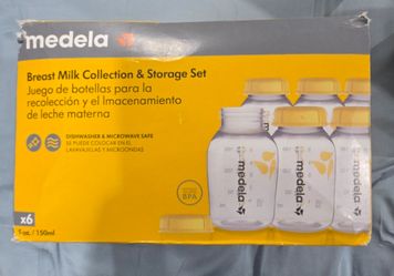 Medela milk collection set