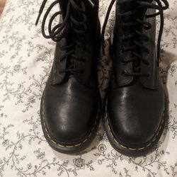Dr. Martens Black Leather Boots NEW!