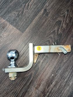 Trailer Hitch Ball Mount with Chrome Ball