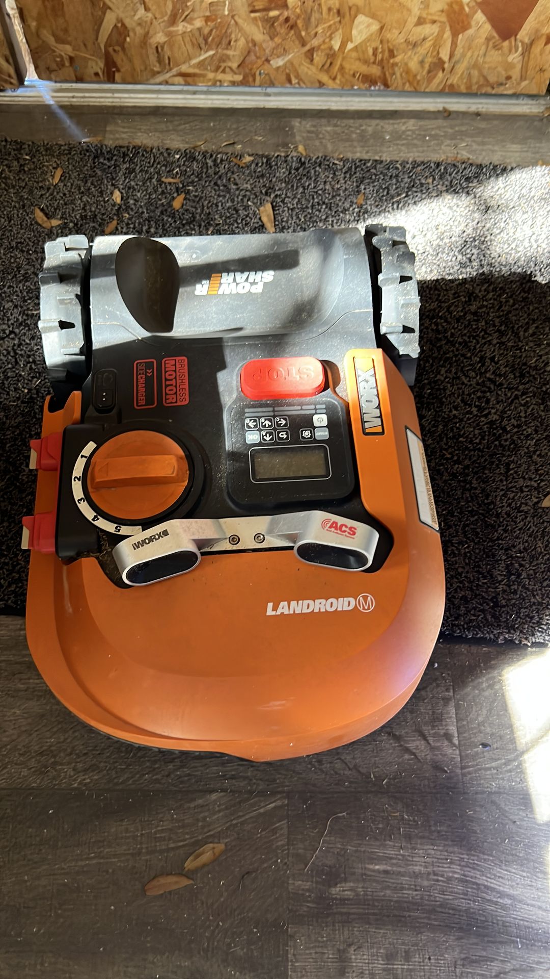 Worx Landroid with Garage