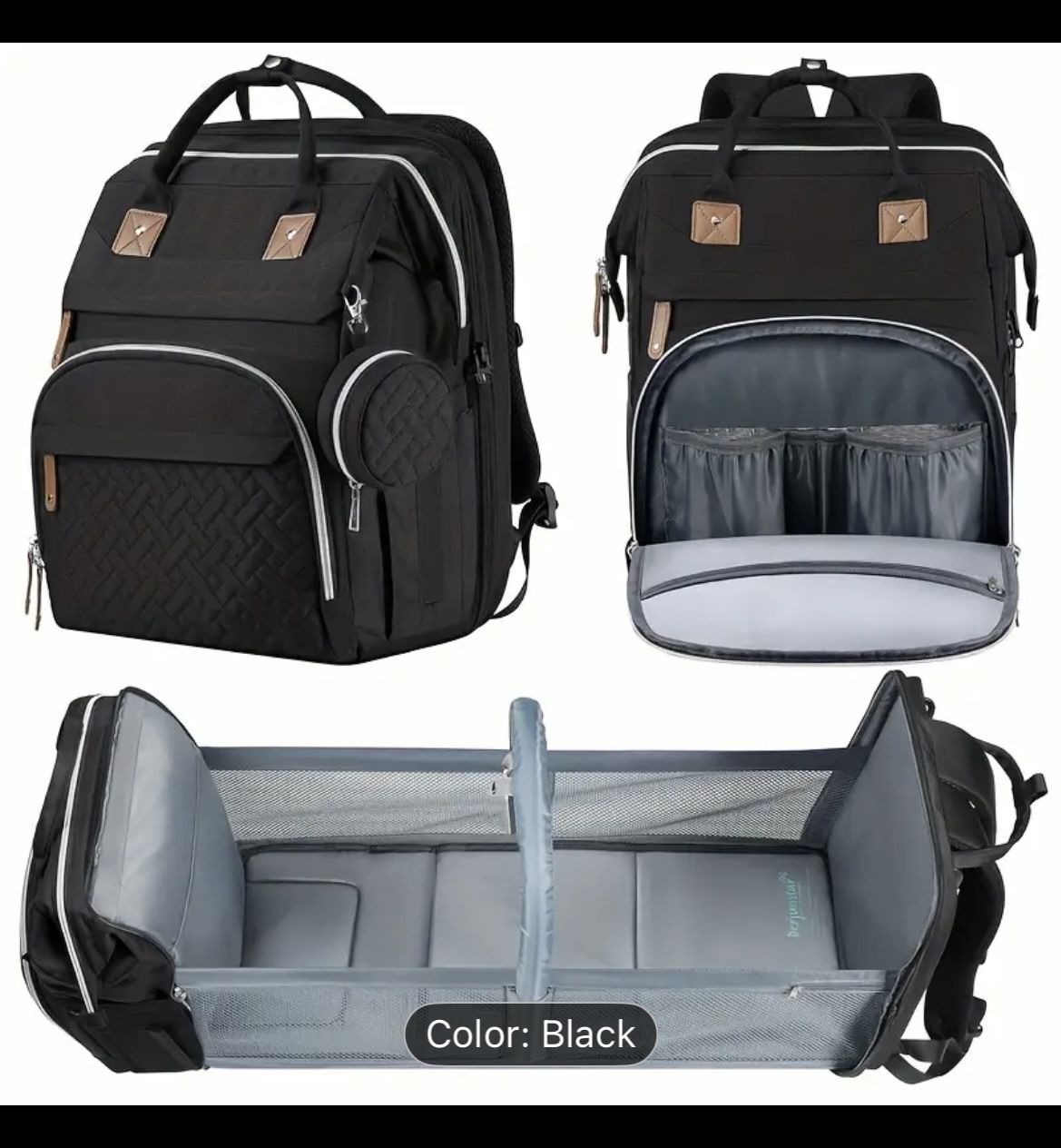 NEWBORN BABY SUPER POOPER DOOPER DIAPER PLAYPEN COOLER BACKPACK BAG !!!!! ;^0