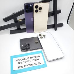 Apple iPhone 14 Pro - $25 Down To Take Home In Payments - NO CREDIT NEEDED