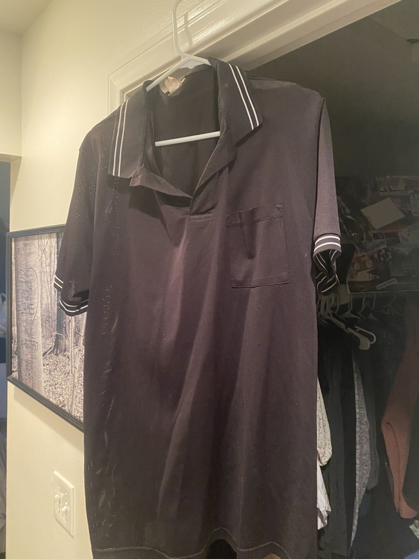 Black Umpire Shirt
