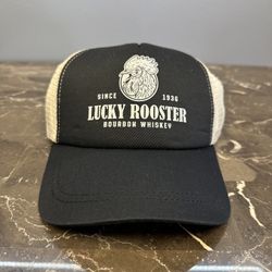 Lucky Rooster Mesh Trucker Hat