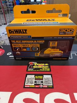 DEWALT 20V MAX XR POWERSTACK Lithium-Ion Battery Starter Kit with 5.0Ah Battery and Charger