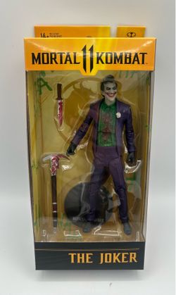 DC Comics Mortal Kombat The Joker Figure McFarlane Toys NRFB