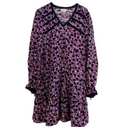 Atelier Réve Floral V-Neck Dress