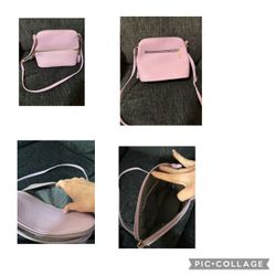 Cross body purple purse