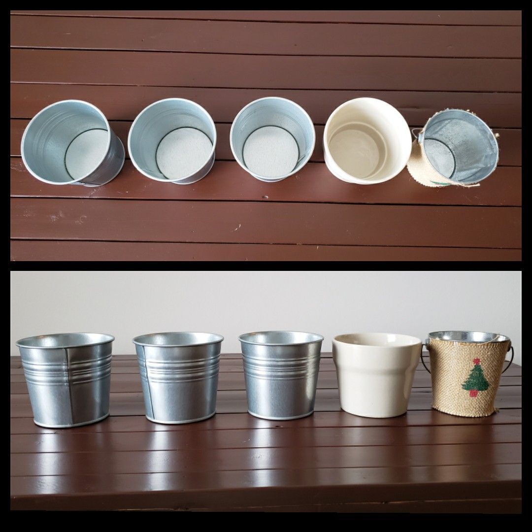IKEA plant pot set